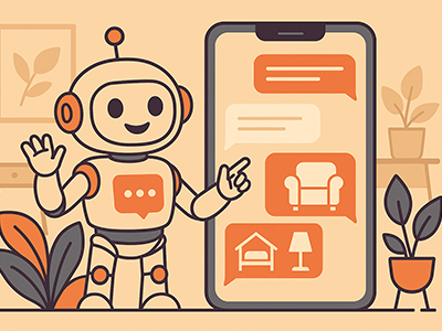 Chatbot de IA para tiendas de muebles y decoración